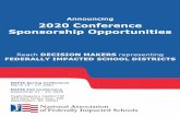 Announcing 2020 Conference Sponsorship Opportunities