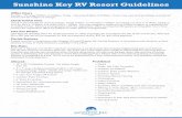 Sunshine Key RV Resort Guidelines