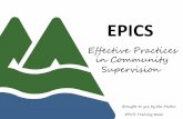 Effective Practices in Community Supervision