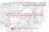 Comprehensive Molecular Testing for Gastrointestinal Cancer