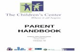 PARENT HANDBOOK - Children's Center Chicago