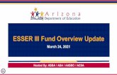 ESSER III Fund Overview Update