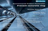 Environmental Product Declaration Precast concrete ring