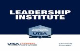 UTSA Leadership Institute Professional Development Bootcamp