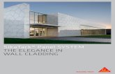 SikaTack® Panel SYSTEM THE ELEGANCE IN WALL CLADDING