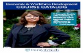 Economic and Workforce Development Course Catalog