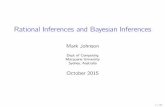 Rational Inferences and Bayesian Inferences
