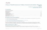 Cisco TelePresence Video Communication Server Release Note ...