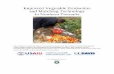Improved Vegetable Production and Mulching Technology in ...