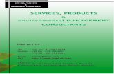 Services, Products & Environmental Management Consultants