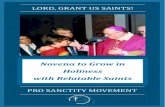 Novena to Grow in Holiness with Relatable Saints