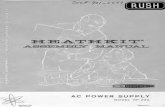 Heathkit HP-23a Power Supply Assembly Manual