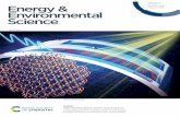 Volume 14 Energy & January 2021 Environmental Science