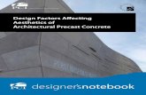 Design Factors Affecting Aesthetics ... - Universal Concrete