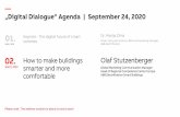 „Digital Dialogue“ Agenda | September 24, 2020