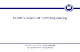 CTDOT’s Division of Traffic Engineering