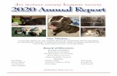 des moines county humane society 2020 Annual Report