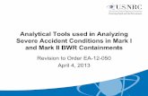Analytical Tools used in Analyzing Severe Accident ...