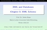 XML and Databases, Chapter 5: XML Schema