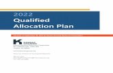 2022 Qualified Allocation Plan