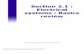 Section 2.1 : Electrical systems : Basics review