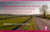 Commercial & Procurement Somerset County Council