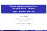 Software Validation and Verification Section II: Model ...