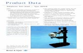 Product Data Sheet: Telephone Test Head Type 4602B