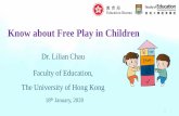 Know about Free Play in Children - Education Bureau