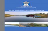 Status Report on Mine Water Utilization