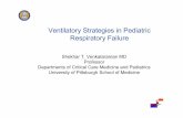 Ventilatory Strategies in Pediatric Respiratory Failure