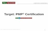 Target: PMP Certification