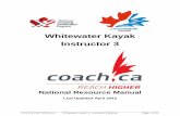 Whitewater Kayak Instructor 3