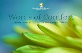Words of Comfort - Nurses Christian Fellowship