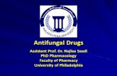 Antifungal drugs - philadelphia.edu.jo