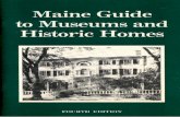 Maine Guide to Museums and Historic Homes (4th Edition)