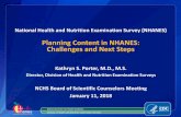 Planning Content in NHANES: Challenges and Next Steps