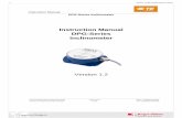 Instruction Manual DPG-Series Inclinometer