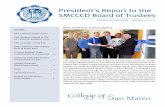 1 President’s Report to the SMCCCD Board of Trustees
