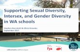 Supporting Sexual Diversity, Intersex, and Gender ...