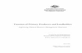 Taxation of Primary Producers and Landholders