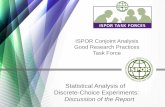 Good Research Practices Task Force - ISPOR