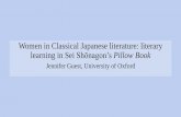 Women in Classical Japanese literature: literary learning ...