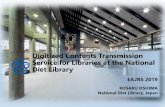 Digitized Contents Transmission Service for Libraries at ...
