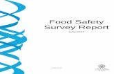 Food Safety Survey Report - SA Health