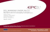 EPC WORKING PAPER No - Societal Security