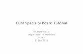 CCM Specialty Board Tutorial - hksccm.org