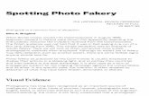 Spotting Photo Fakery - CIA