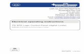 Electrical operating instructions - Portugal MHZ