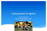 Concussion in Sport - Medico-Legal